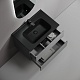 Sancos Тумба с раковиной Folk 70 grey soft раковина Element 71 CN7007MB – фотография-9
