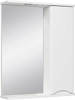 Runo Зеркальный шкаф Афина 60 R белый