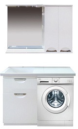 Misty Мебель для ванной Куба 60 с Б/К L – фотография-1