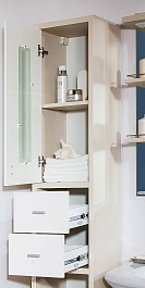 Бриклаер Пенал Бали 34 с б/к светлая лиственница – фотография-3