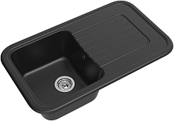 Ewigstein Мойка кухонная Antik 60F антрацит – фотография-1