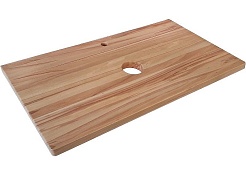 Jorno Тумба с раковиной Wood 100 белая столешница светлая – фотография-4