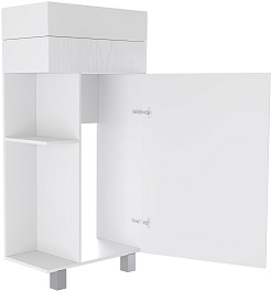 Mixline Тумба с раковиной Мини 40 L белая – фотография-4