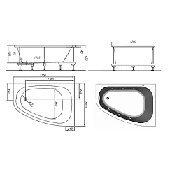 Kolpa San Акриловая ванна Chad R MAGIC – фотография-3
