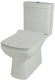 Creo Ceramique Унитаз-компакт TOURS SLIM микролифт – фотография-1