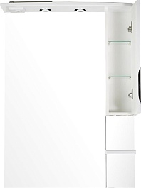 ASB-Mebel Мебель для ванной Мессина 80/3 белая – фотография-14