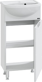 СанТа Мебель для ванной Родос 45 N белая – фотография-5