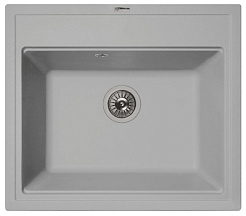 Florentina  Мойка гранитная Липси 600 грей – фотография-1