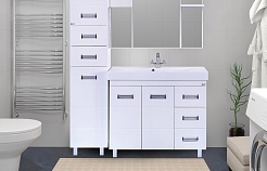 Misty Тумба с раковиной Селена 90 – фотография-3