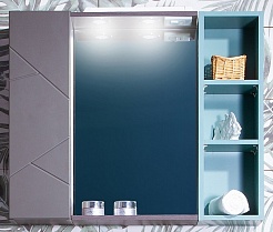 Бриклаер Мебель для ванной Кристалл 80 1 – фотография-3