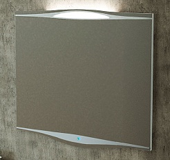 Velvex Зеркало Line 95 Светлый лен – фотография-1