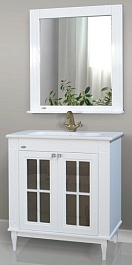 Атолл Мебель для ванной Милана белая – фотография-1