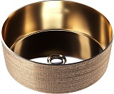 Grossman Раковина накладная Color 35.5 GR-5010GG золото