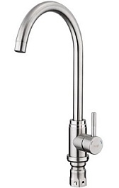 Frap Смеситель для кухни F41899-1 сатин – фотография-1