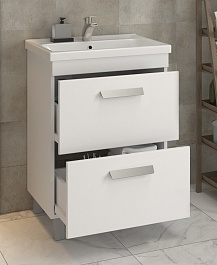 Vigo Тумба под раковину Nova 2-600 белая – фотография-5