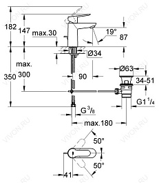 Grohe Смеситель "BauEdge 23328000" – фотография-2