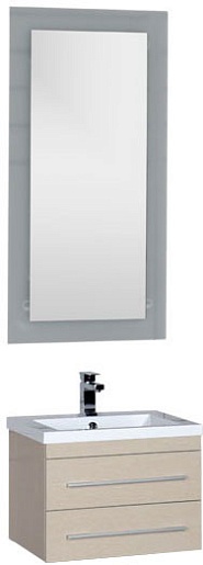 Aquanet Мебель для ванной  "Нота 58 лайт" светлый дуб (159052) – фото-1