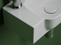 Ceramicanova Раковина Element 40/24 CN6074R белая – фотография-5