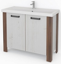 Какса-а Мебель для ванной Лидер 100 – фотография-5