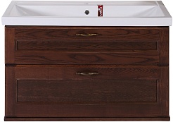 ASB-Woodline Тумба под раковину Прато 100 антикварный орех – фотография-1