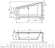 Excellent Акриловая ванна M-Sfera 160x100 левая – картинка-6