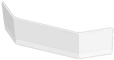 Vagnerplast Экран для ванны Cavallo 140 corner (VPPP14002FP3-04)