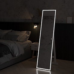 Continent Зеркало Tower Led 450x1750 – фотография-13