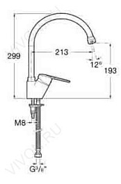 Roca Смеситель "Victoria 5A8425C00" – фотография-2