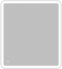 BelBagno Зеркало SPC-MAR-700-800-LED-TCH – фотография-1