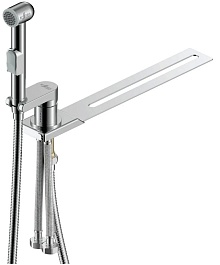 Rossinka Смеситель с душевой лейкой Silvermix X25-56 – фотография-1