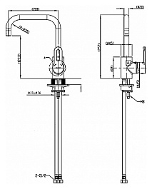 Promo Смеситель для кухни Stream-D F737163C – фотография-3
