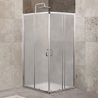 BelBagno Душевой уголок Unique 100/100 UNIQUE-A-2-85/100-M-Cr