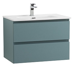 BelBagno Тумба под раковину Kraft 70 подвесная Голубой Матовый – фотография-1