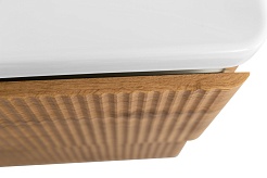 BelBagno Тумба с раковиной Due 80 подвесная Rovere Nature – фотография-9