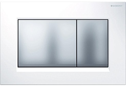 Geberit Кнопка смыва Sigma 30 115.883.KL.1 белый, хром – фотография-1