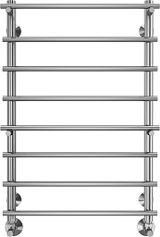 Terminus Полотенцесушитель водяной Вента П8 500x800 с двумя полками хром – фотография-1