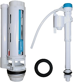 Azario Унитаз-компакт Mari AZ-79143T безободковый с бачком с сиденьем микролифт белый – фотография-16