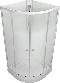 Triton Душевая кабина Лайт 90x90 А без крыши – фотография-3