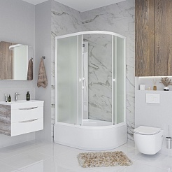 Niagara Душевая кабина Promo P120/90/40L/MT/BK – фотография-3