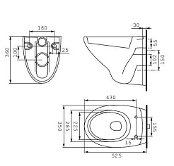 Cersanit Комплект Vector – фотография-3