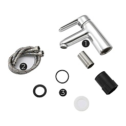 Frap Смеситель для раковины H17 F1017 хром – фотография-2