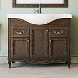 ValenHouse Тумба с раковиной Эллина 105 кальяри, фурнитура хром