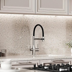 Sancos Смеситель для кухни Garda SC4009BN брашированный никель – фотография-2