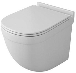 Owl 1975 Унитаз безободковый Eld Cirkel-H с сиденьем DP микролифт – фотография-1