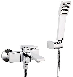 Frap Смеситель для ванны с душем H46 F3246 хром – фотография-1