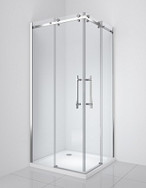 BelBagno Душевой уголок Marino 100/100 MARINO-A-2-100-C-CR – фотография-1