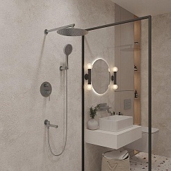 Oliveeka Душевой комплект Y OL-939017-CR хром – фотография-2