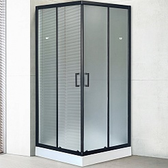 Royal Bath Душевой уголок RB 80HP-C-BL 80х80х200 – фотография-1