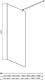 Aquatek Душевая перегородка 140x200 AQ WIW 14020CH с держателем профиль хром стекло прозрачное – картинка-10