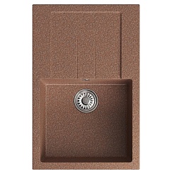 Mixline Мойка кухонная ML-GM31 терракотовая – фотография-1